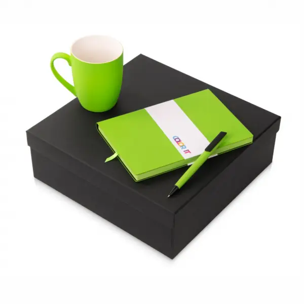 Подарочный набор «COLOR IT» c блокнотом, ручкой и кружкой
