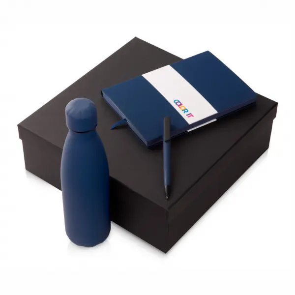 7 Подарочный набор «COLOR IT» c блокнотом, ручкой и термобутылкой