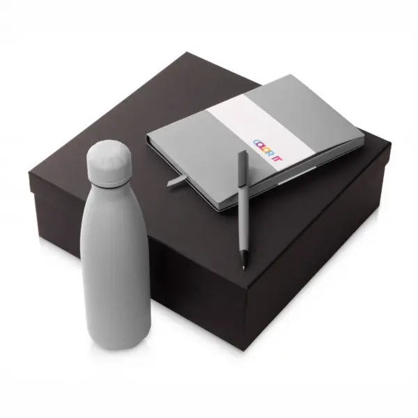 8 Подарочный набор «COLOR IT» c блокнотом, ручкой и термобутылкой