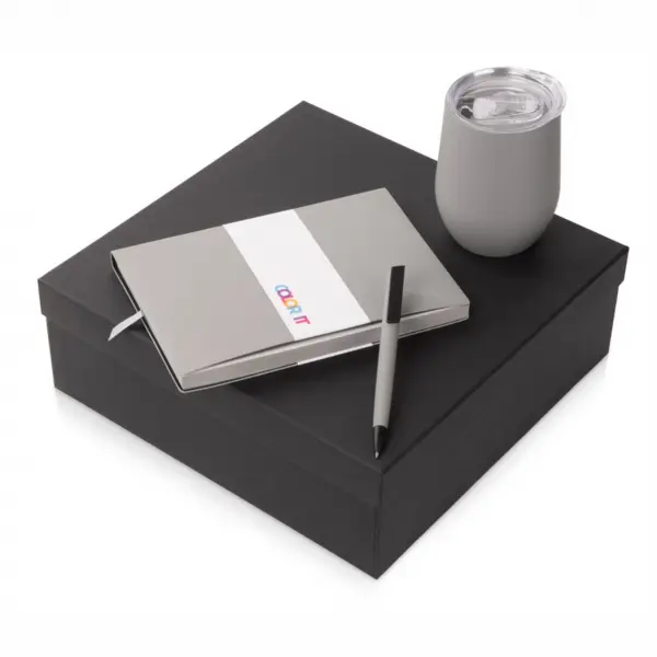 7 Подарочный набор «COLOR IT» c блокнотом, ручкой и термокружкой