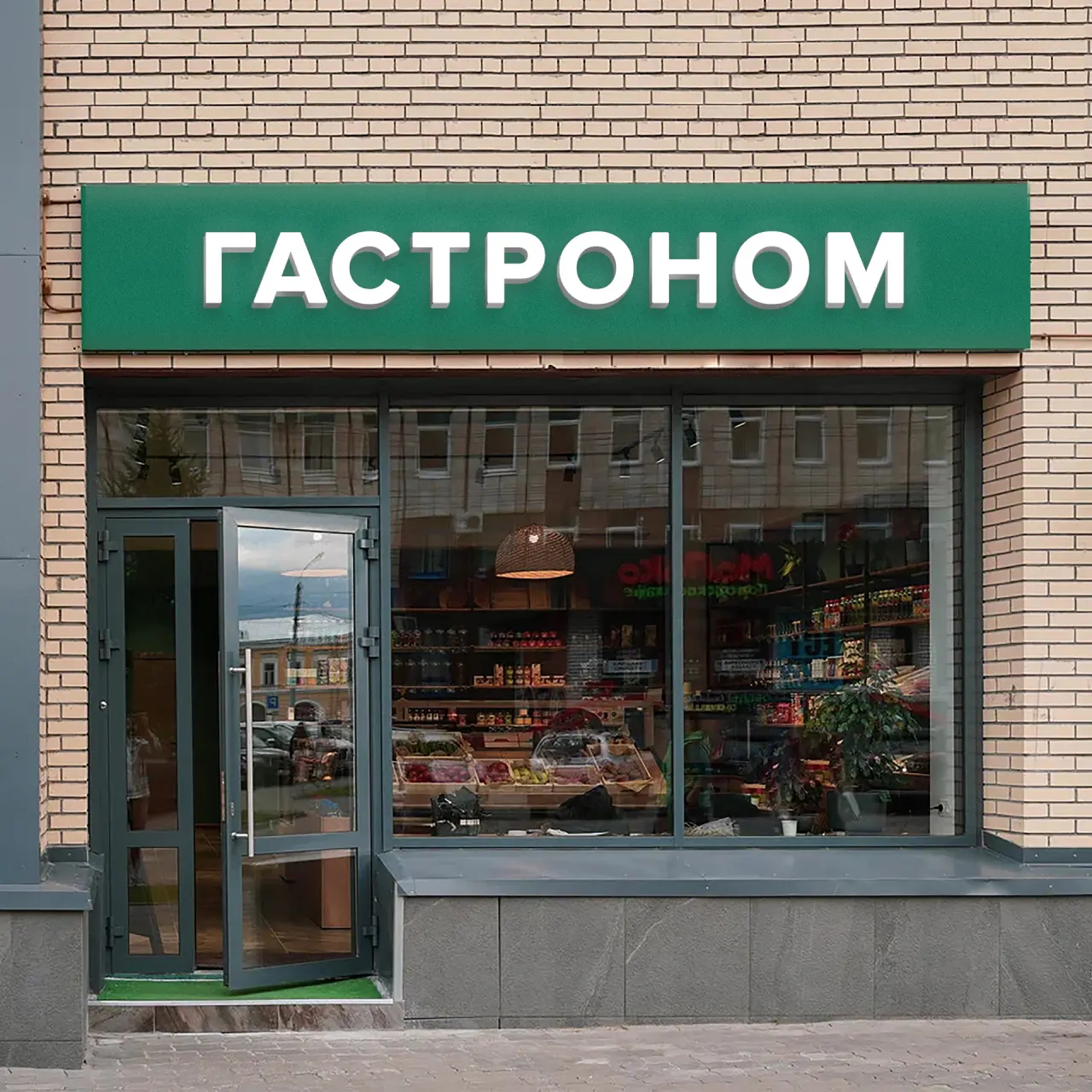 Световая вывеска «ГАСТРОНОМ»