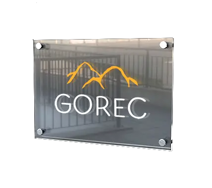 Таблички прозрачные