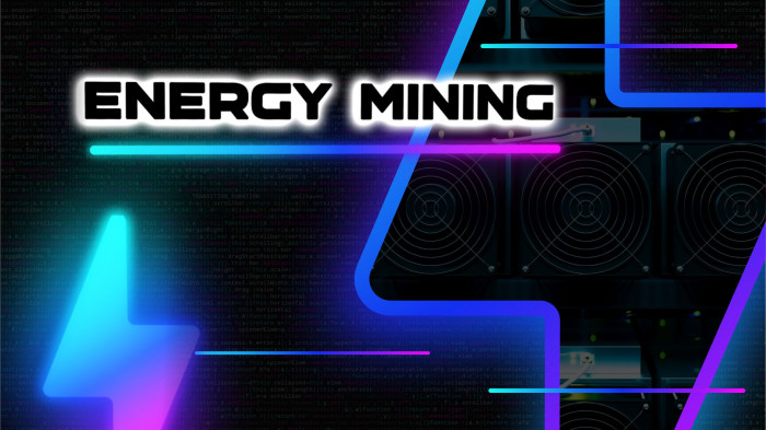 Вывеска для компании по продаже оборудования для майнинга