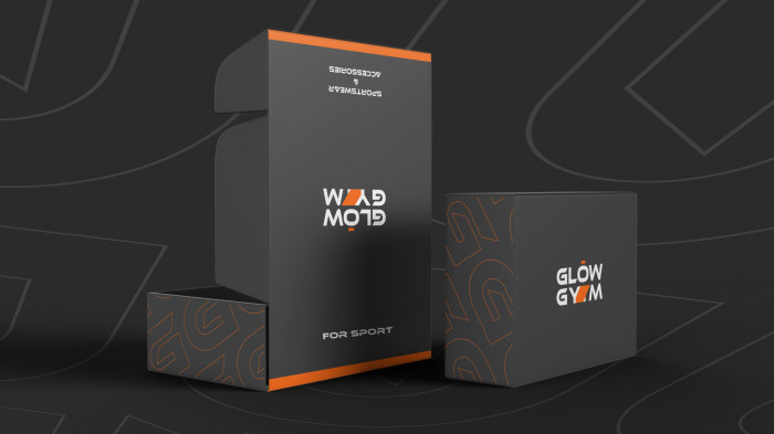 Дизайн упаковки для магазина спортивной одежды