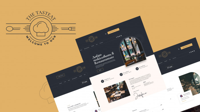 Сайт для ресторана