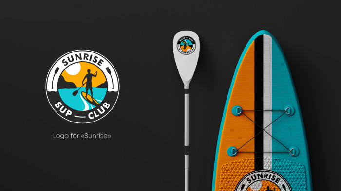 Логотип для проката сап бордов